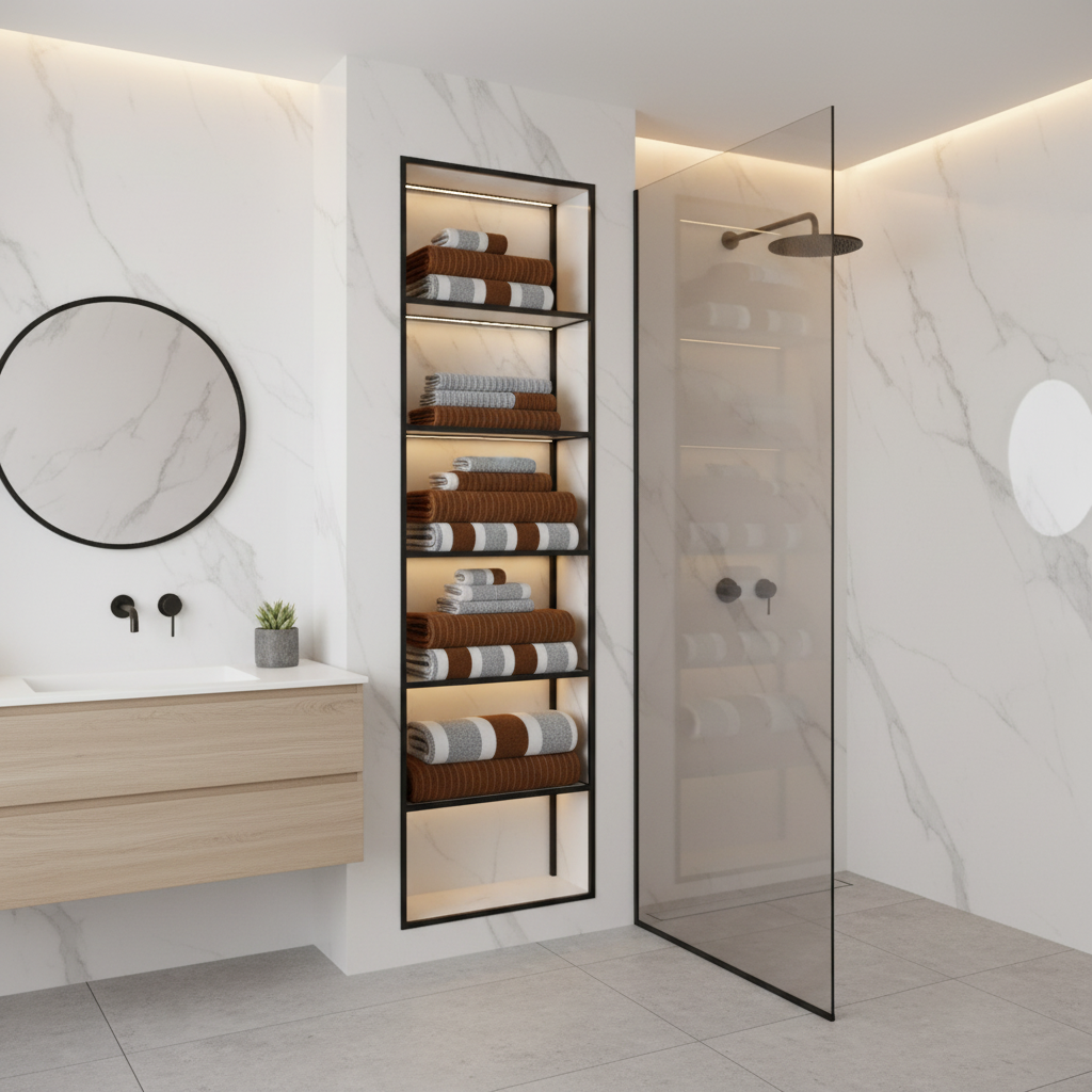 AquaPlush | Set di Asciugamani da Bagno in Pile Corallo 8 Pezzi