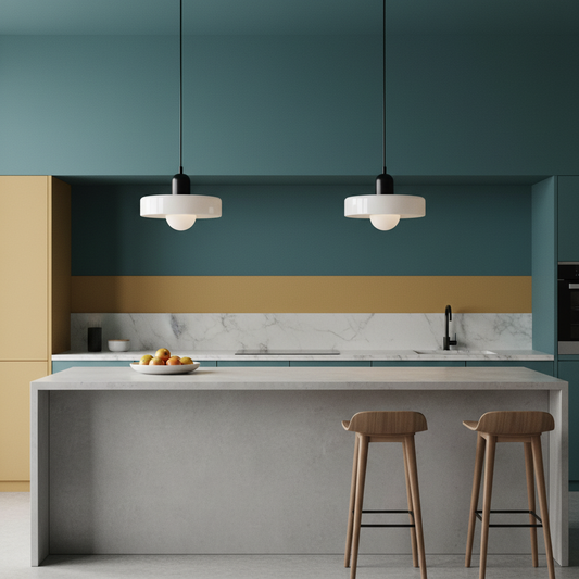 GlowGlass | Lampada a Sospensione Moderna Design Scandinavo