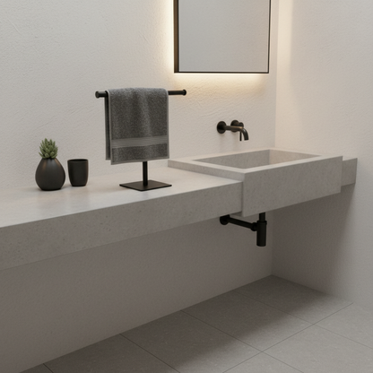 Porta Asciugamani da Terra AeriRack | Portasciugamani Bagno Moderno