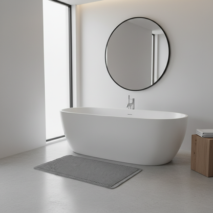 Tappetino da Bagno Antiscivolo Waffle Ultra Assorbente | Tappetini Bagno